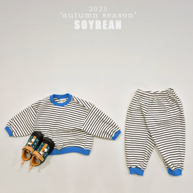 ストライプセット ※ジュニアsize 【soybean】