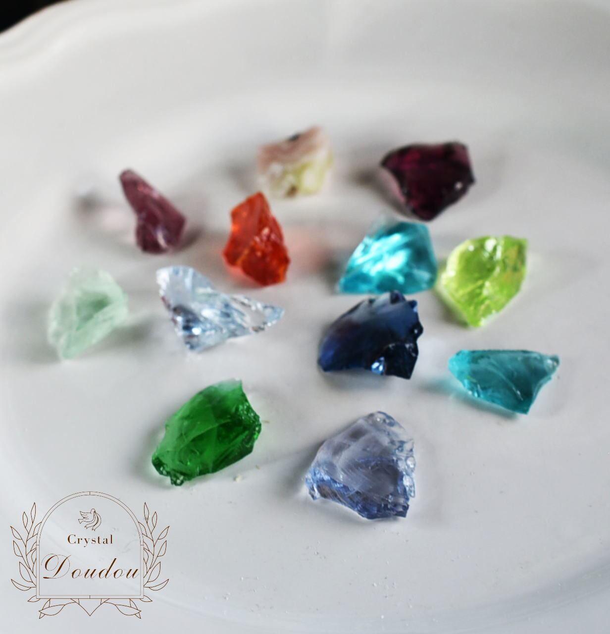 アンダラクリスタル レアカラー入アクセサリー小粒のセット〔sa3790