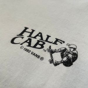 【VANS】HALF CAB Tシャツ スティーブ・キャバレロ バックプリント フォトプリント 半袖 US古着