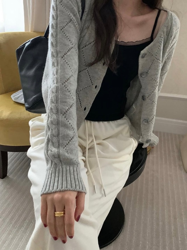 (即納) pretty young thing / Things quail cardigan