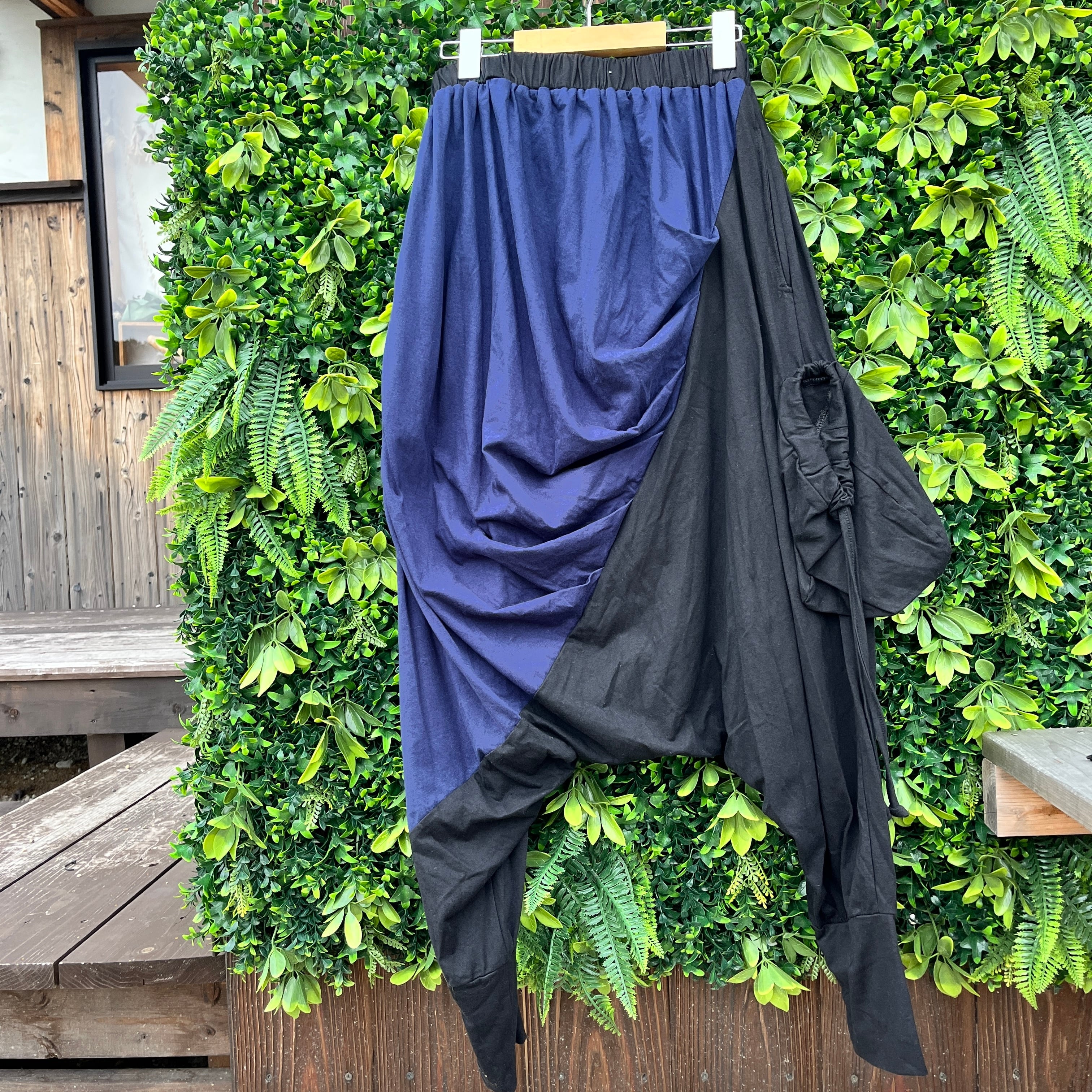 ツートンカラー サルエルパンツ | アジアン雑貨ルチュ