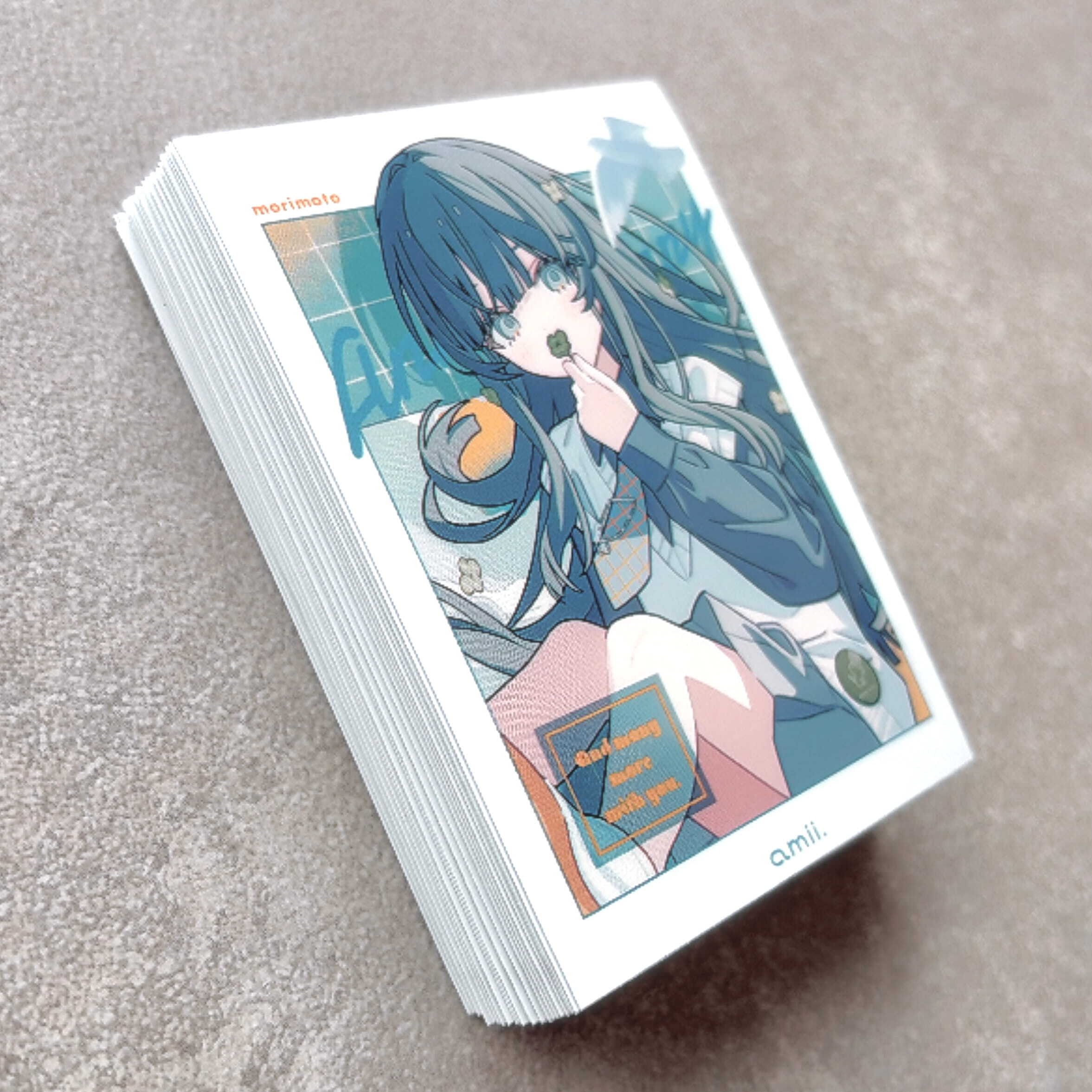 祝♡4周年】clover | illust：杜本 | amii. カードスリーブ | amii