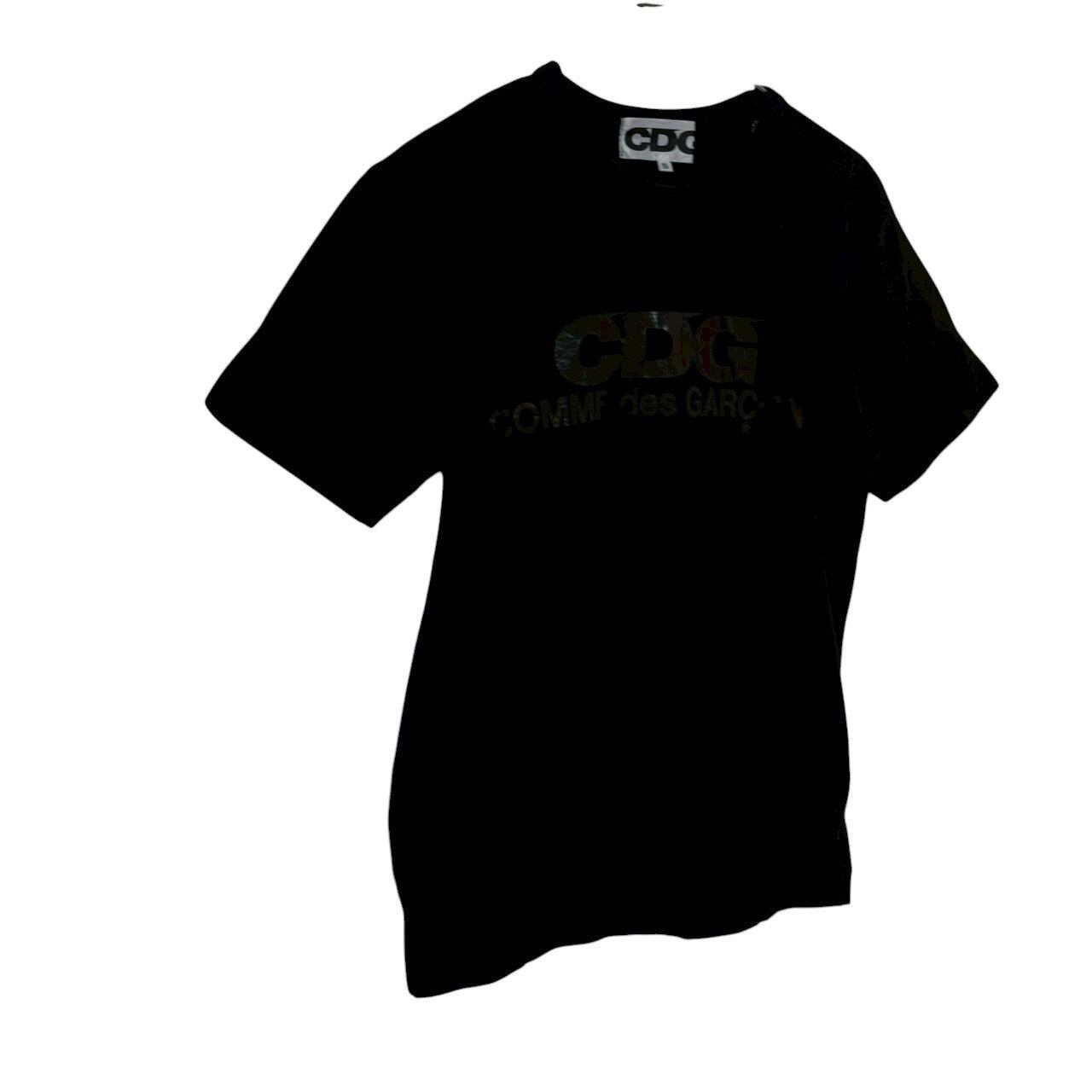 COMME des GARCONS コムデギャルソン Tシャツ S センターロゴ プリント
