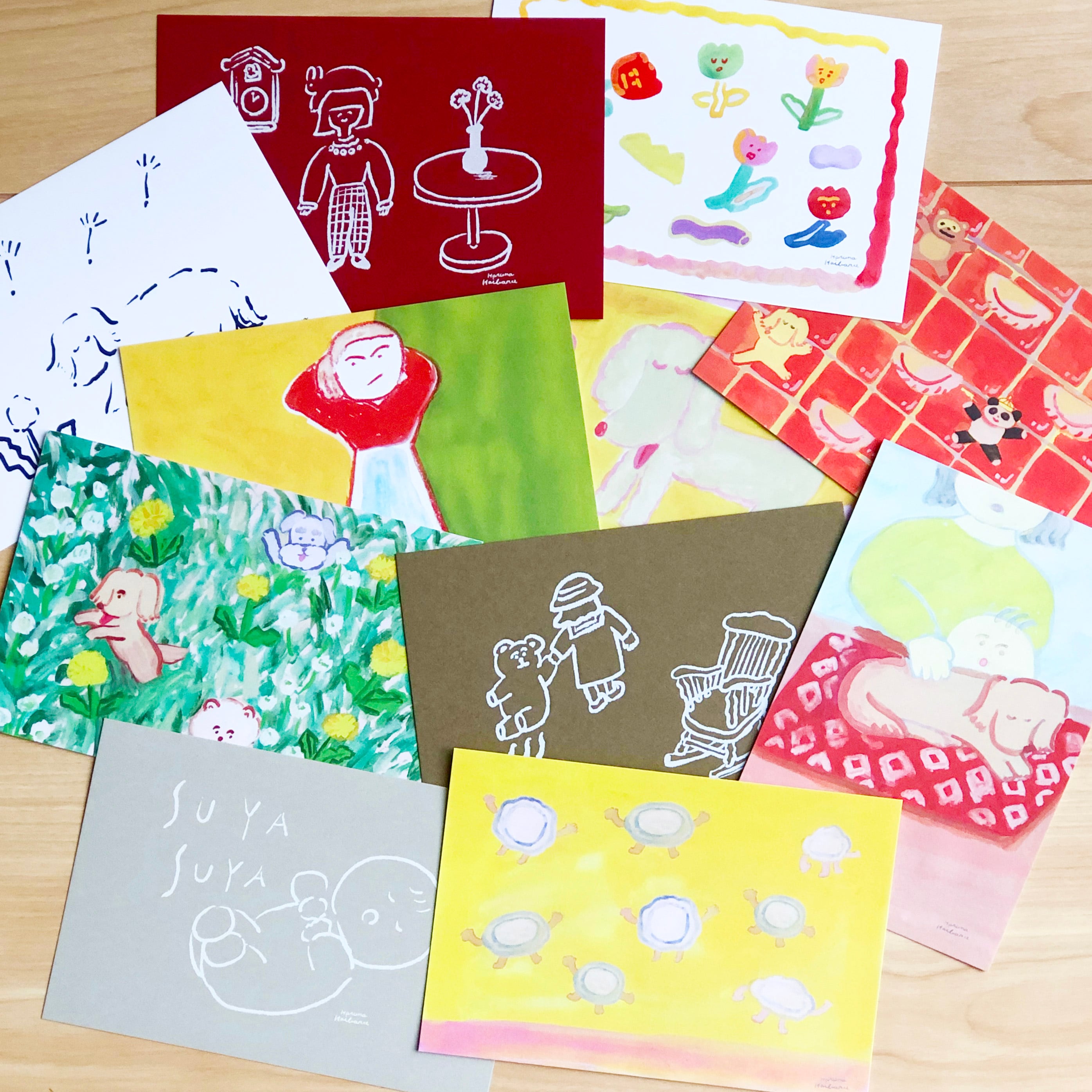 ポストカード／はいばらはるな | ヤッホーな2人のお店やさん