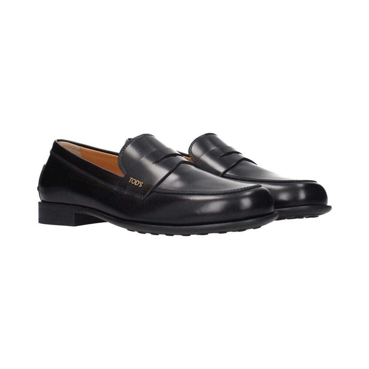 TOD'S トッズ レディース ローファー レザー ブラック