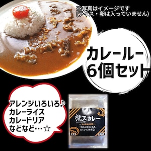 梵天カレールー6個セット 冷凍　保存食