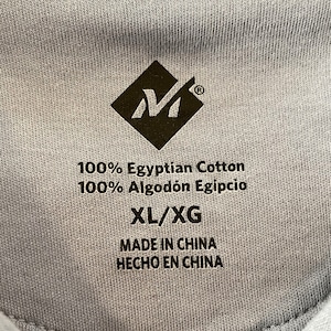 【M】XL  オーバーサイズ ポロシャツ グレー 無地 エジプトコットン US古着 アメリカ古着