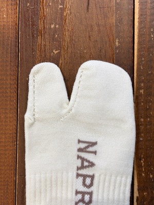 NAPRON・WOOL TABI SOX・WHITE