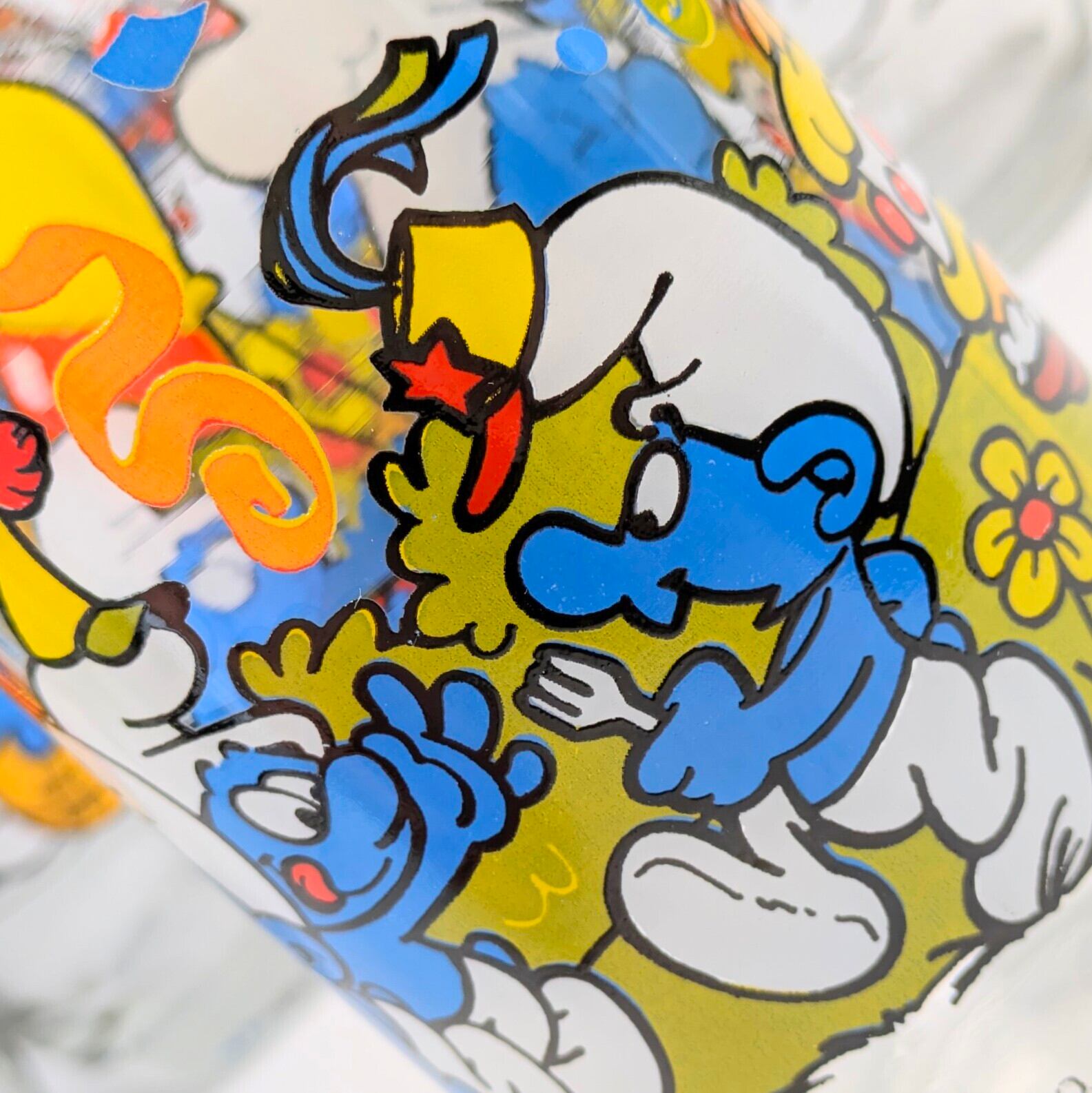 ☆ VINTAGE 1983☆【 SMURF / スマーフ 】 Hardee's / ハーディーズ