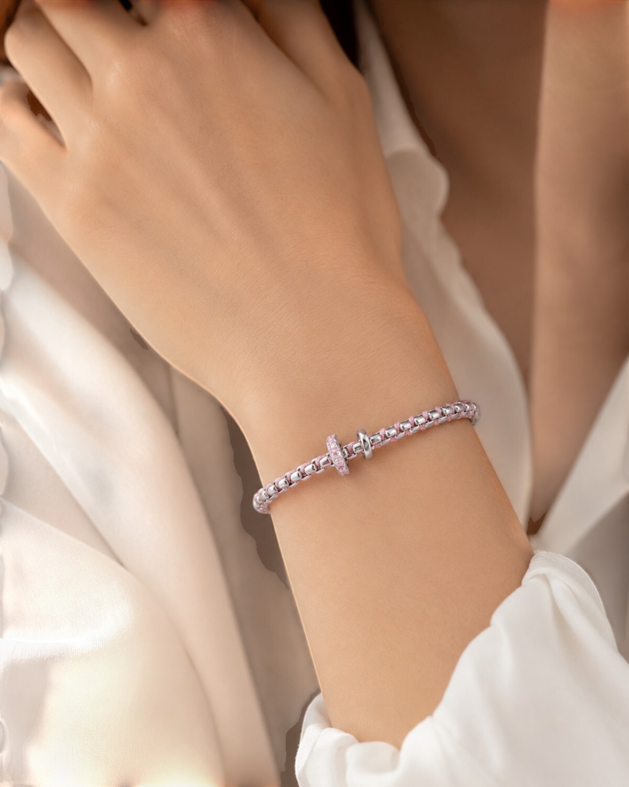 WOVEN CHAIN BRACELET