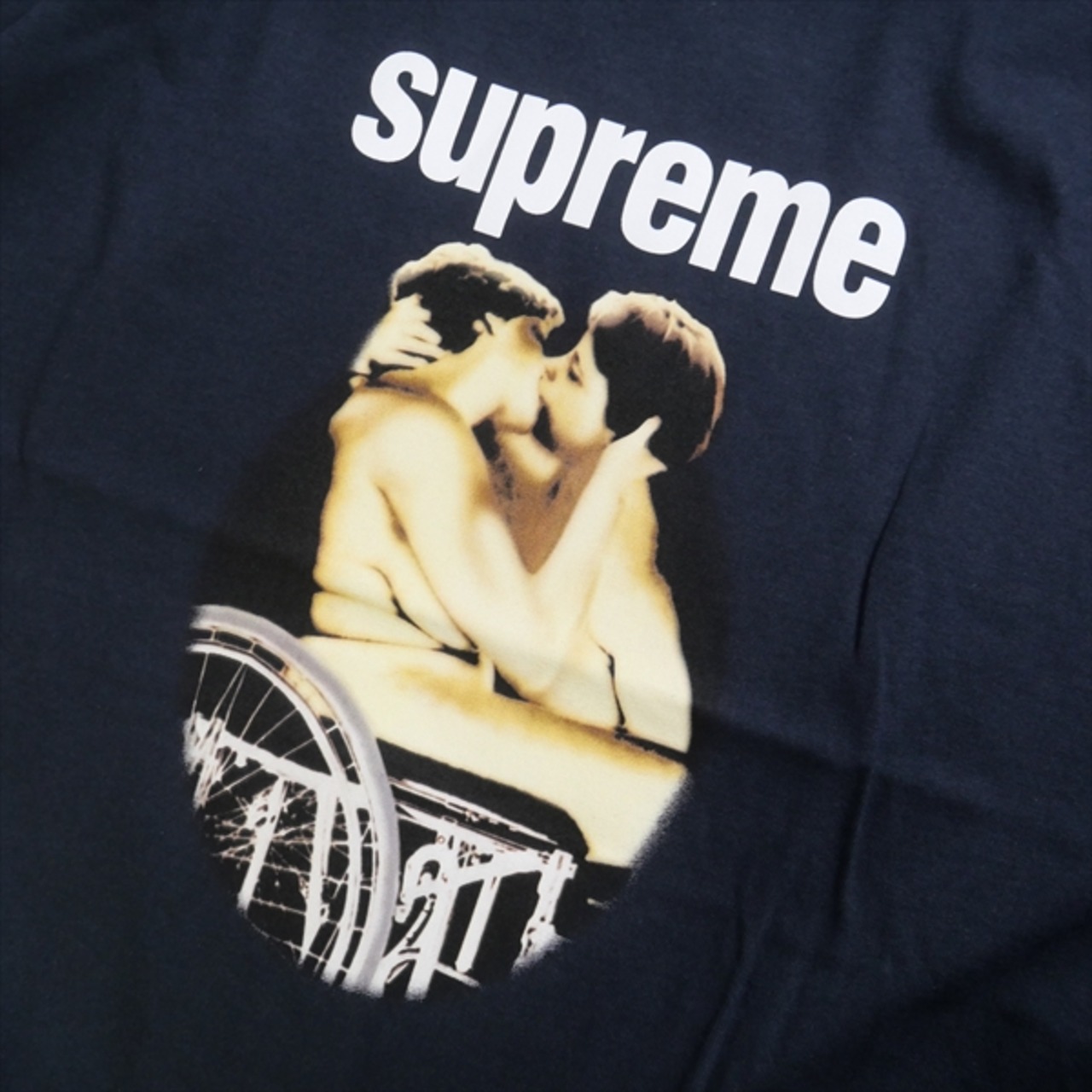 Size【XL】 SUPREME シュプリーム 23SS Kiss Tee Tシャツ 紺 【新古品 