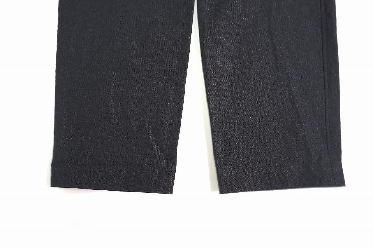 Linen Cotton Herringbone Trousers