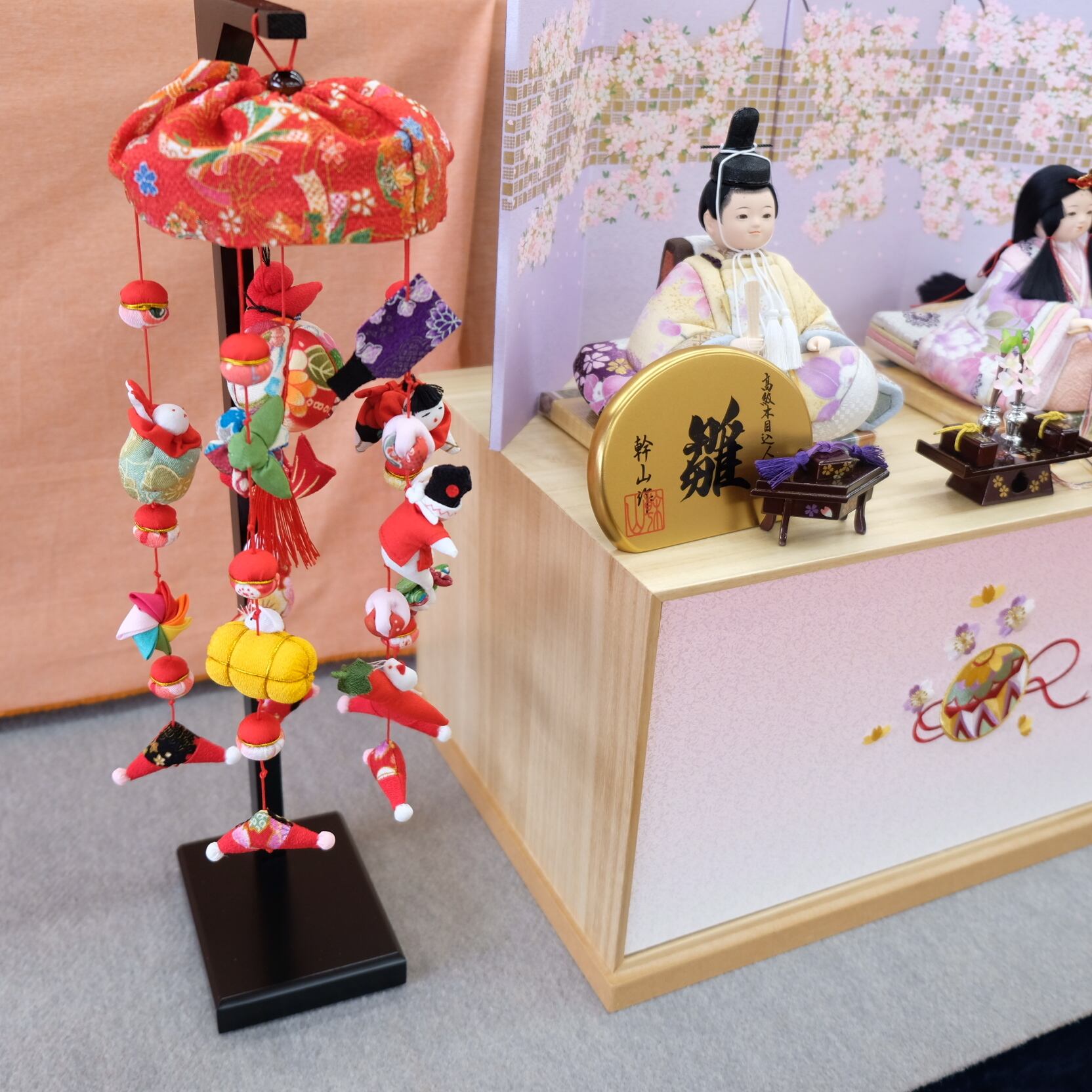 つるし飾り①⓪①つるし雛ひな祭りひな人形初節句飾り桃の節句 長め つるし飾り①⓪①つるし雛ひな祭りひな人形初節句飾り桃の節句 長め