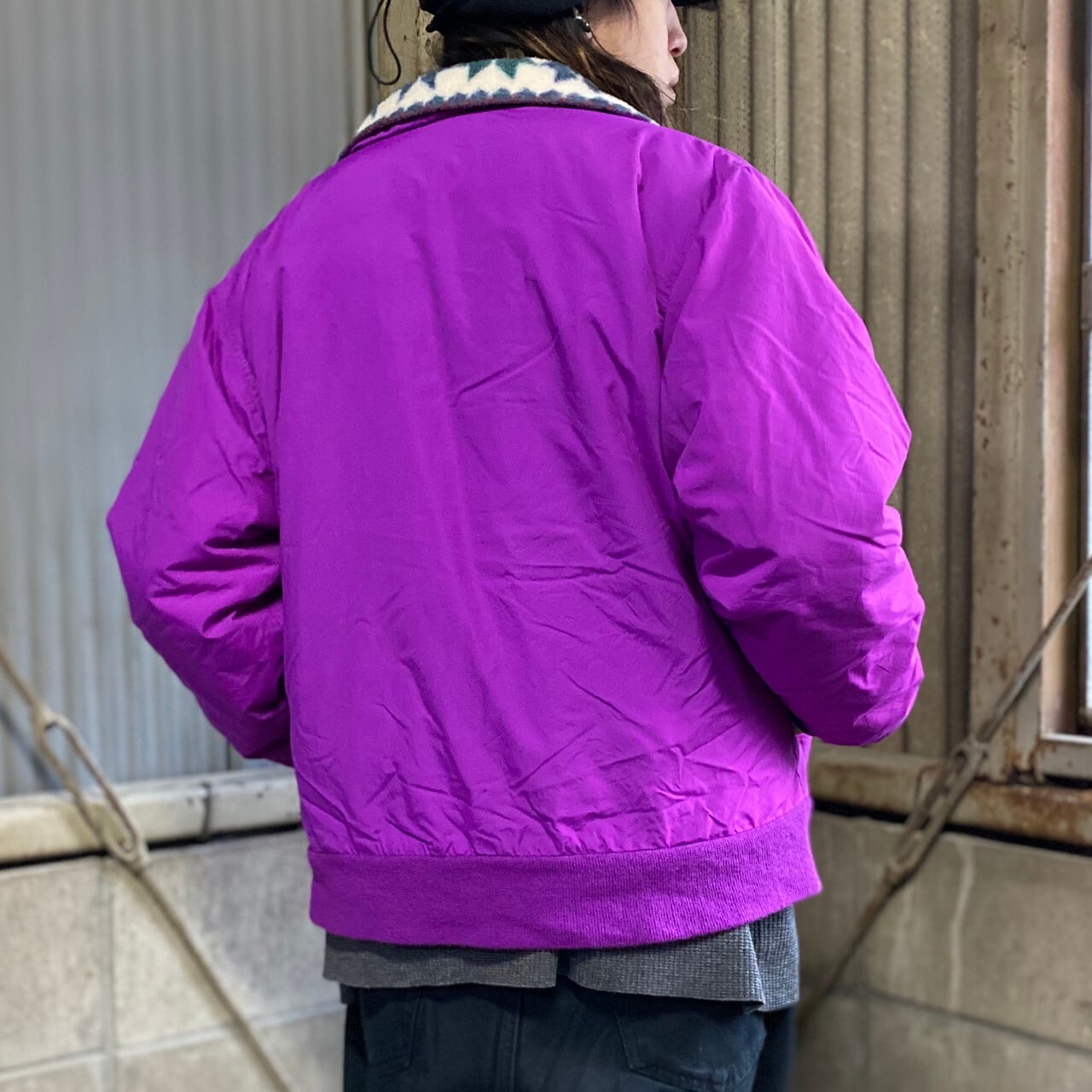 80年代 ビンテージ USA製 山ロゴ カタディンロゴ L.L.Bean エルエル  