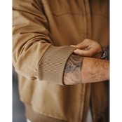 襟コーデュロイキャンバスサンタフェジャケット A0125