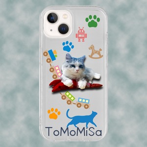 Toy Cat 猫スマホカバー(ソフト)