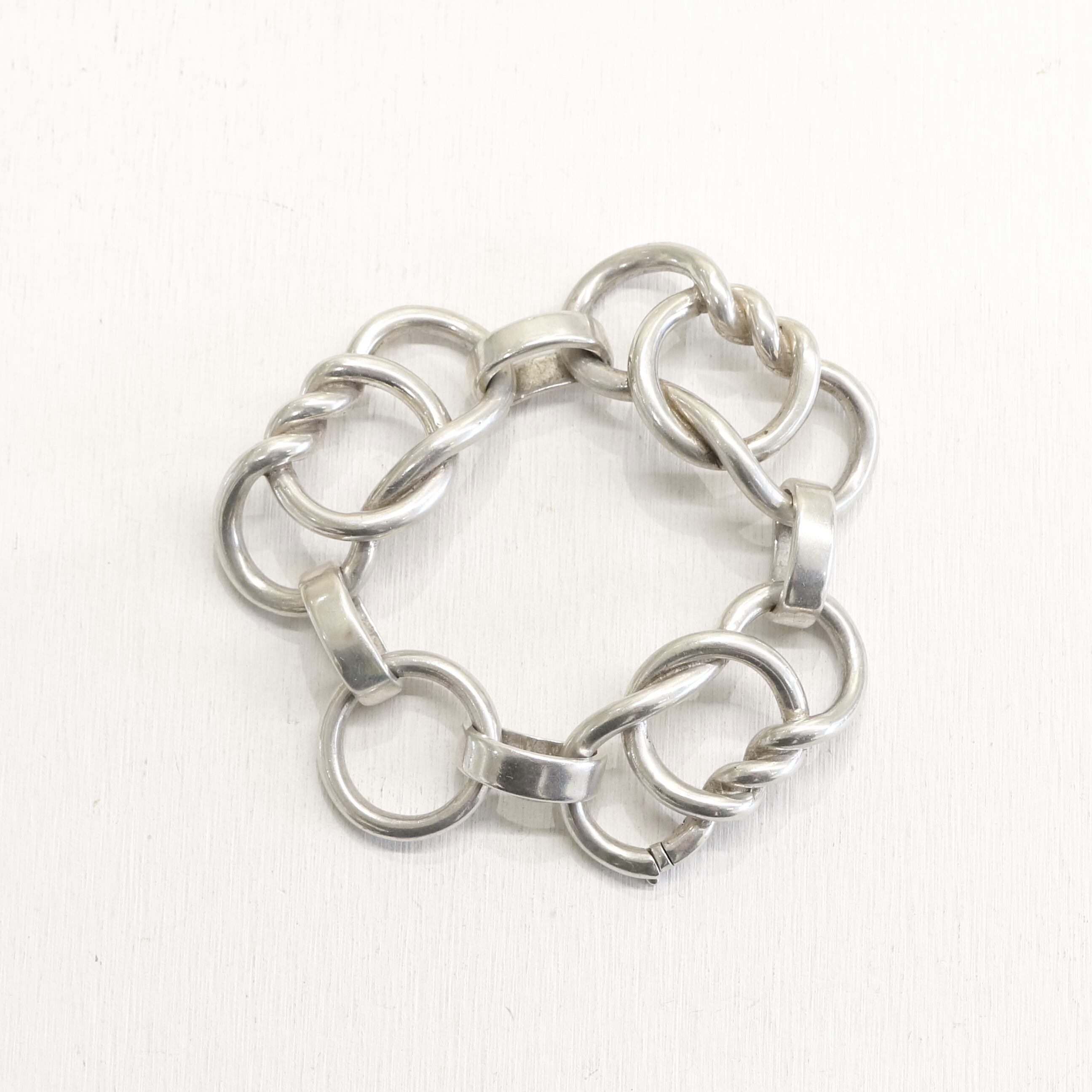 Vintage Gaëtan de Percin large knot chain bracelet | ARV