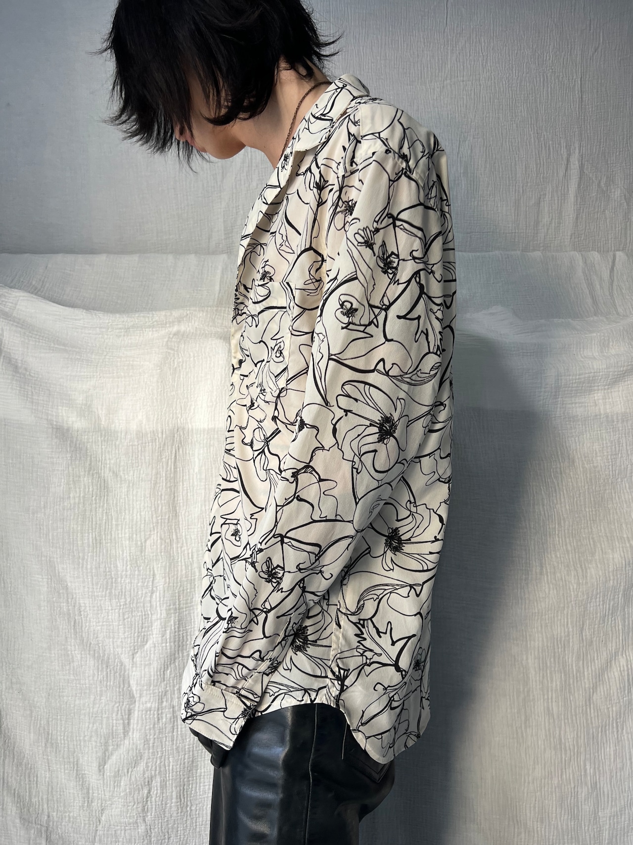 "Rattle Trap" Floral Big Shirts