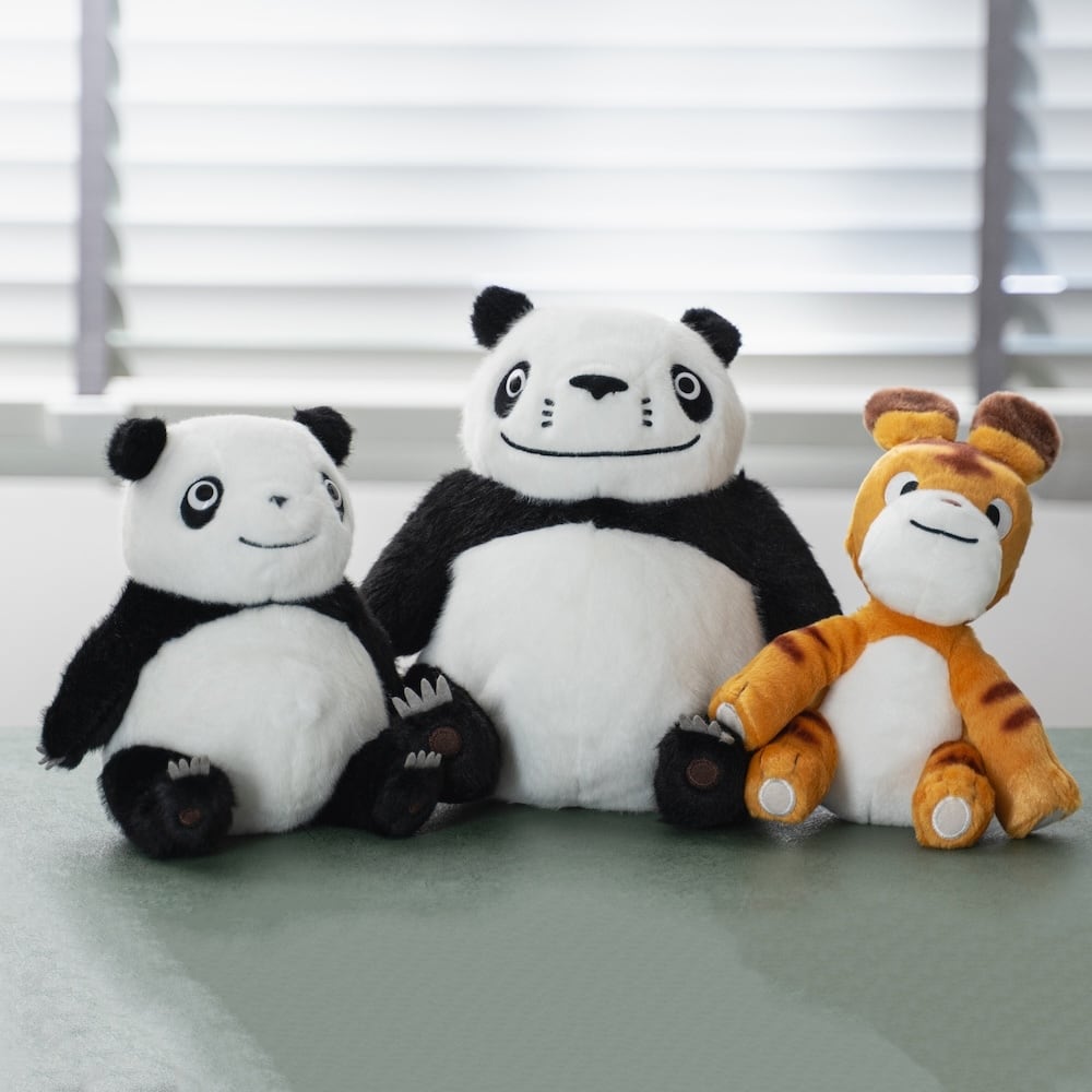 パンダコパンダ ぬいぐるみ ふんわりパパンダ（1035） | すすのこ商店