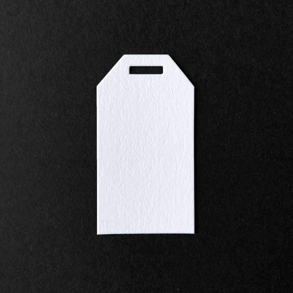 活版タグ＜タグ型＞ | 活版印刷の日高印刷