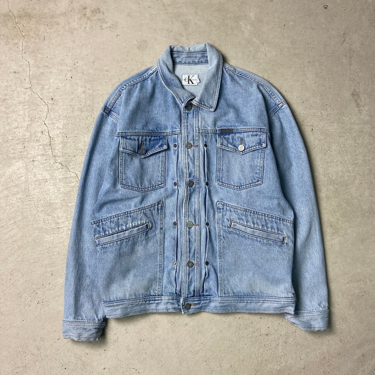 90年代 USA製 Calvin Klein JEANS CK カルバンクライン デニム 