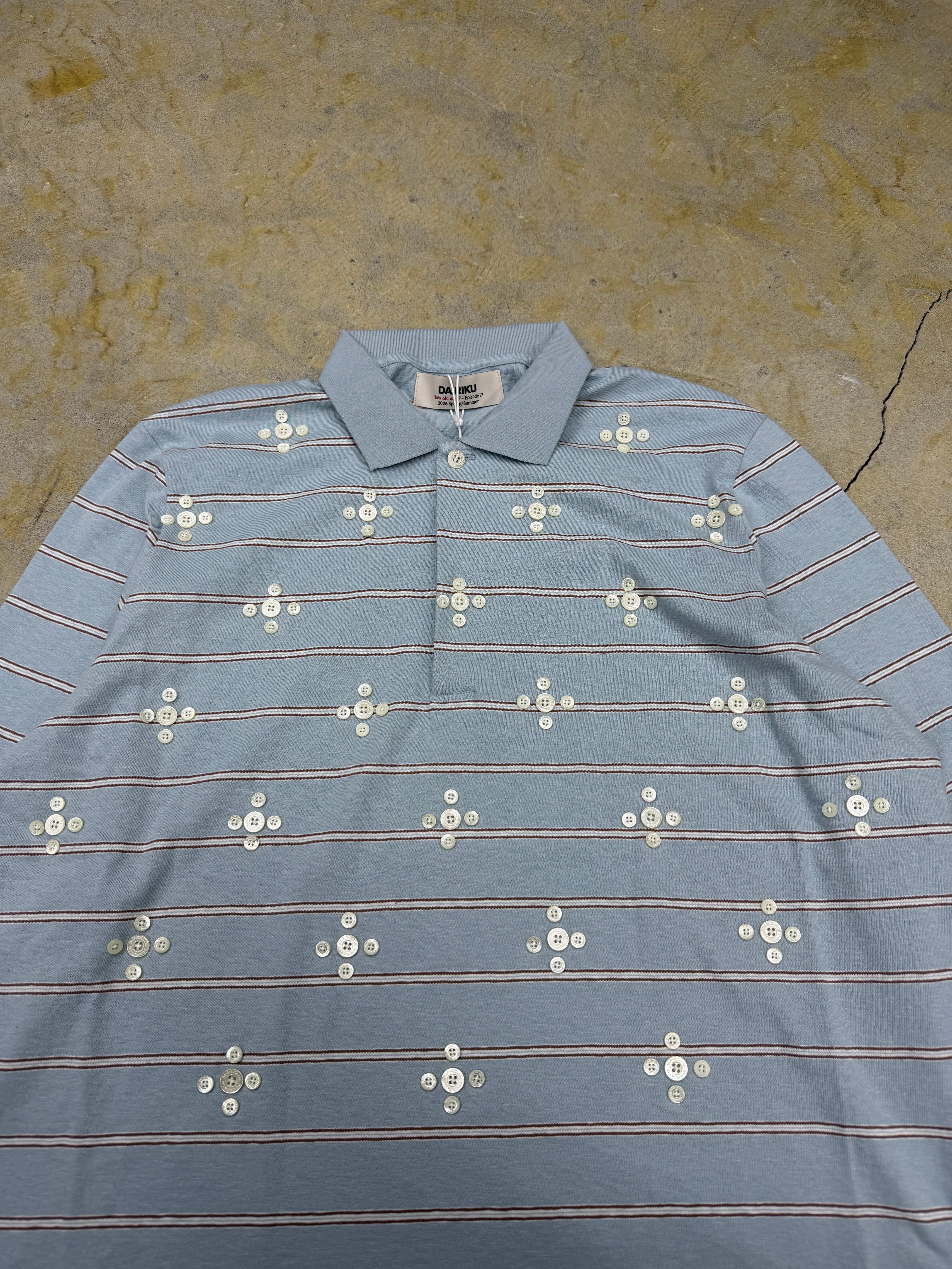 トップス 26SS dairiku Benjamin\"Button Skipper Tee DAIRIKU(ダイリク) | DAIRIKU(ダイリク) 