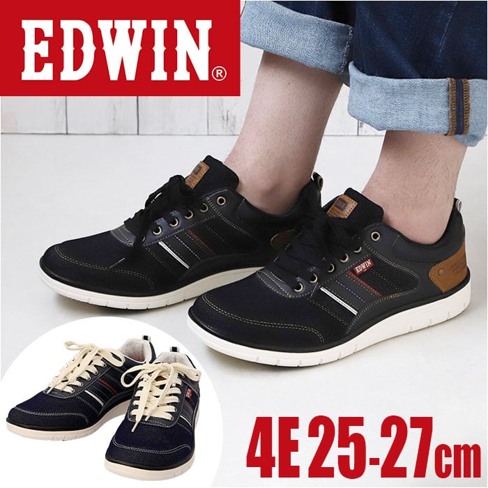 DOUCE スニーカー EDWIN メンズ スニーカー 7643 通販 エドウィン 軽量 軽い ローカット