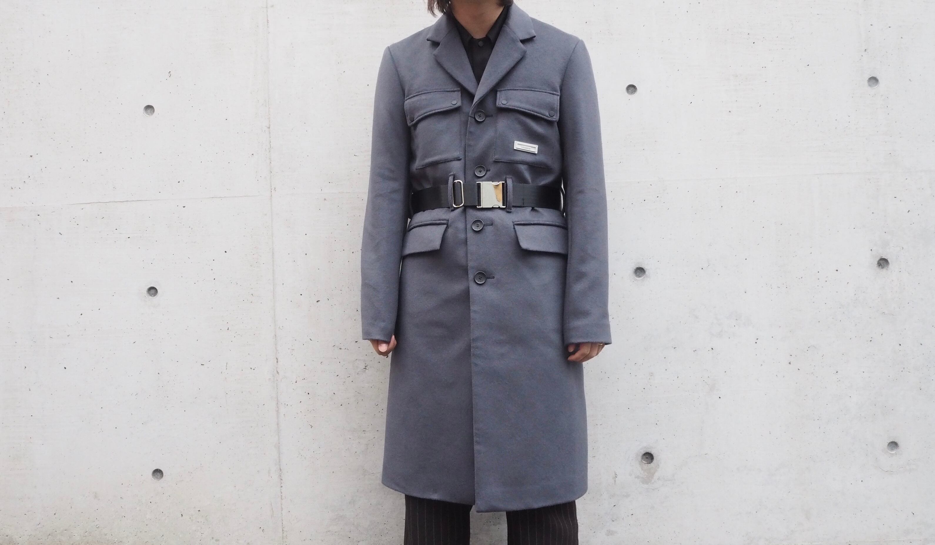 LIBERUM(リベルム)】ベルテッドチェスターコート/2020AW 掬っ CO01