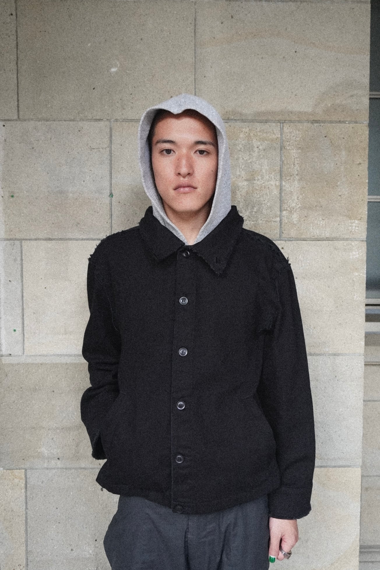 RAW EDGE JACKET | Flow Author Ration RAW EDGE JACKET | Flow Author Ration