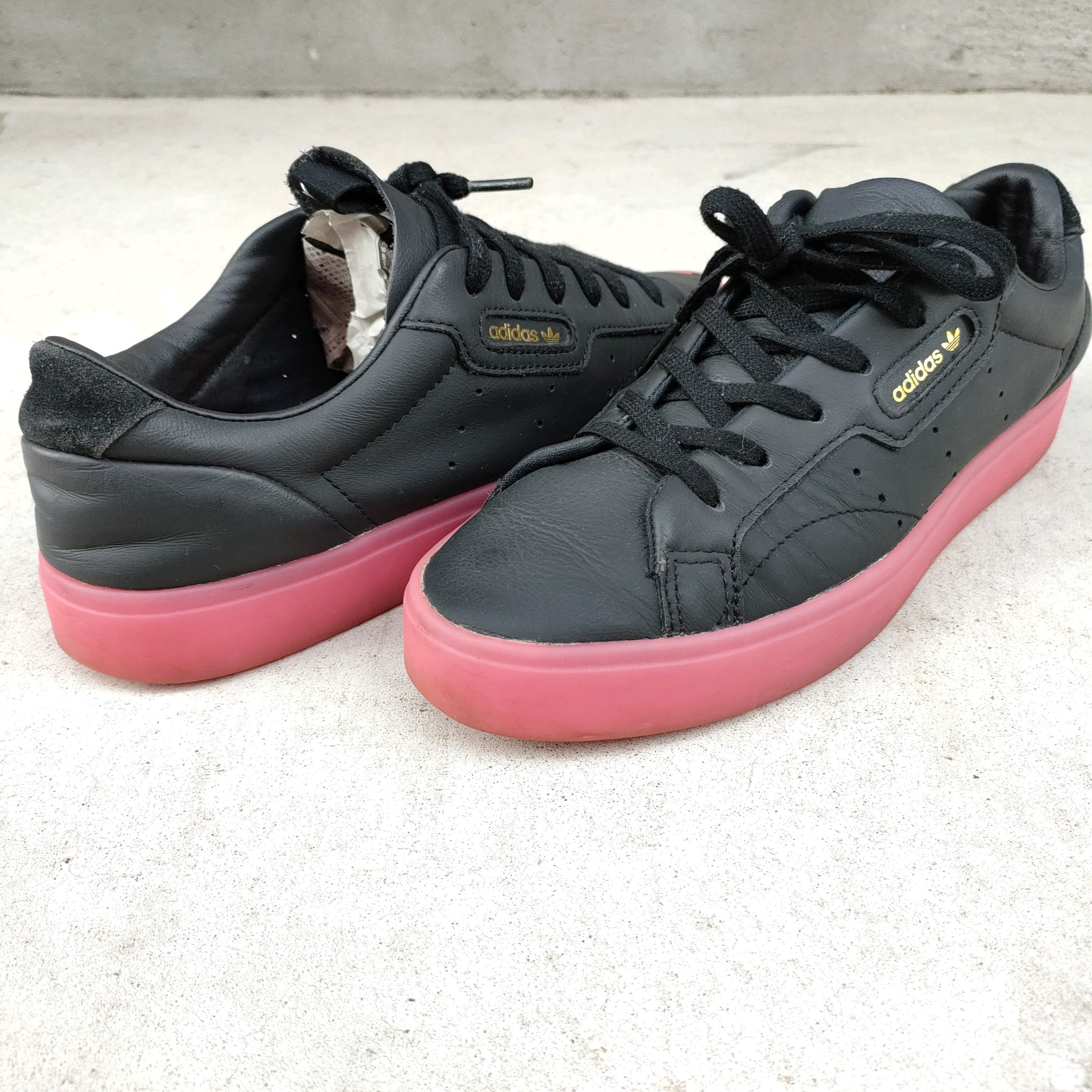 新品 24cm Y-3 アディダス スタンスミス ジップ adidas ブラック