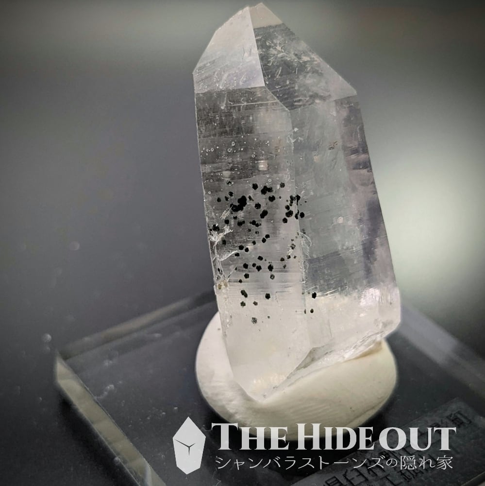 日本国産鉱物標本049 宮崎県臼杵郡日之影町押ヶ八重鉱山産水晶 お勧め