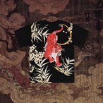 虎 Embroidered T-Shirt 2color【G1219】