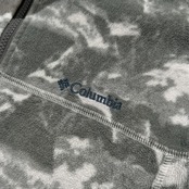 Columbia コロンビア INTERCHANGE 総柄 フリース ジャケット サイズ L /ライトグレー系 ライナージャケット アウトドア