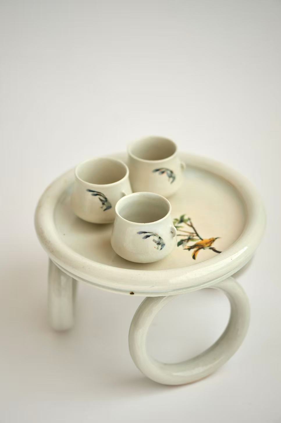 松本郁美 Ikumi Matsumoto - 白磁茶杯 cups | Road of Tea 茶ノ路