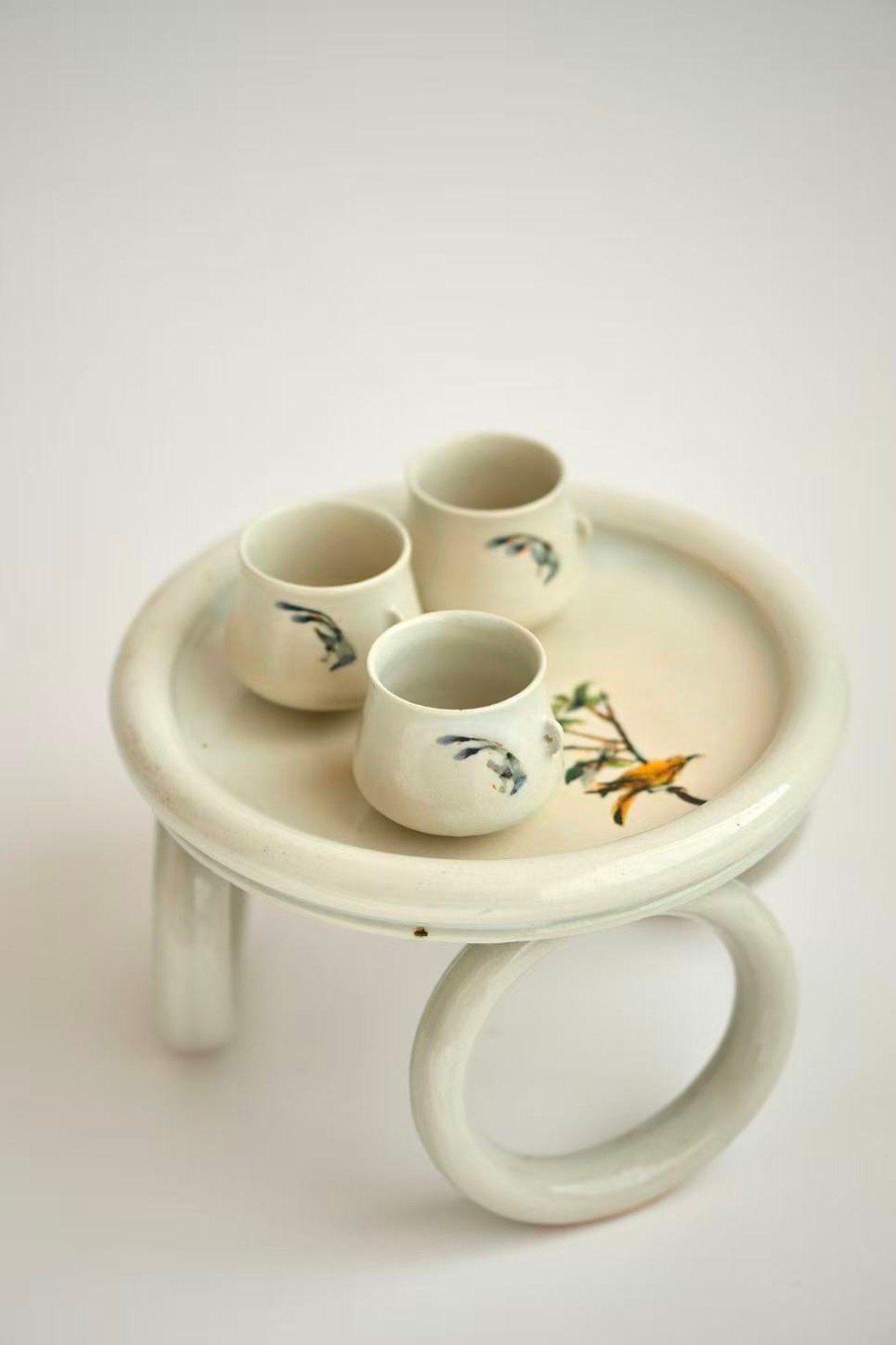 松本郁美 Ikumi Matsumoto - 白磁茶杯 cups