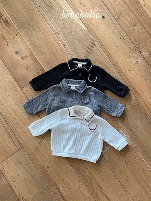 【予約】bebeholic  Tiny collar T