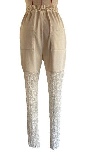 【25SS】FUMIE TANAKA フミエタナカ / CUT LACE PANTS  / レースパンツ