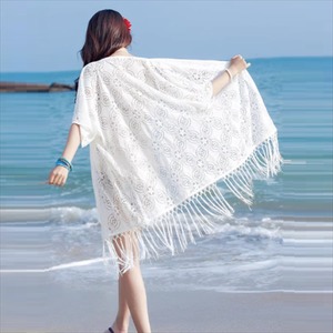 【送料無料】 ガウン カーディガン アウター ロングカーディガン 羽織り ロング 袖あり フレア袖 半袖 透け感 シースルー レース 薄手生地 かわいい 大人可愛い 綺麗 シンプル カジュアル 上品 おしゃれ お洒落 大人女子 こなれ感 エレガント コンサバ 定番アイテム 体型カバー 20代 30代 40代 レディース 女性用 ママ服 ママコーデ お出かけ 休日 アウトドア 海 ビーチ リゾート 夏 着回し 普段使い オルチャン ファッション スタイル オーバーシルエット プチプラ 日焼け防止 UV対策