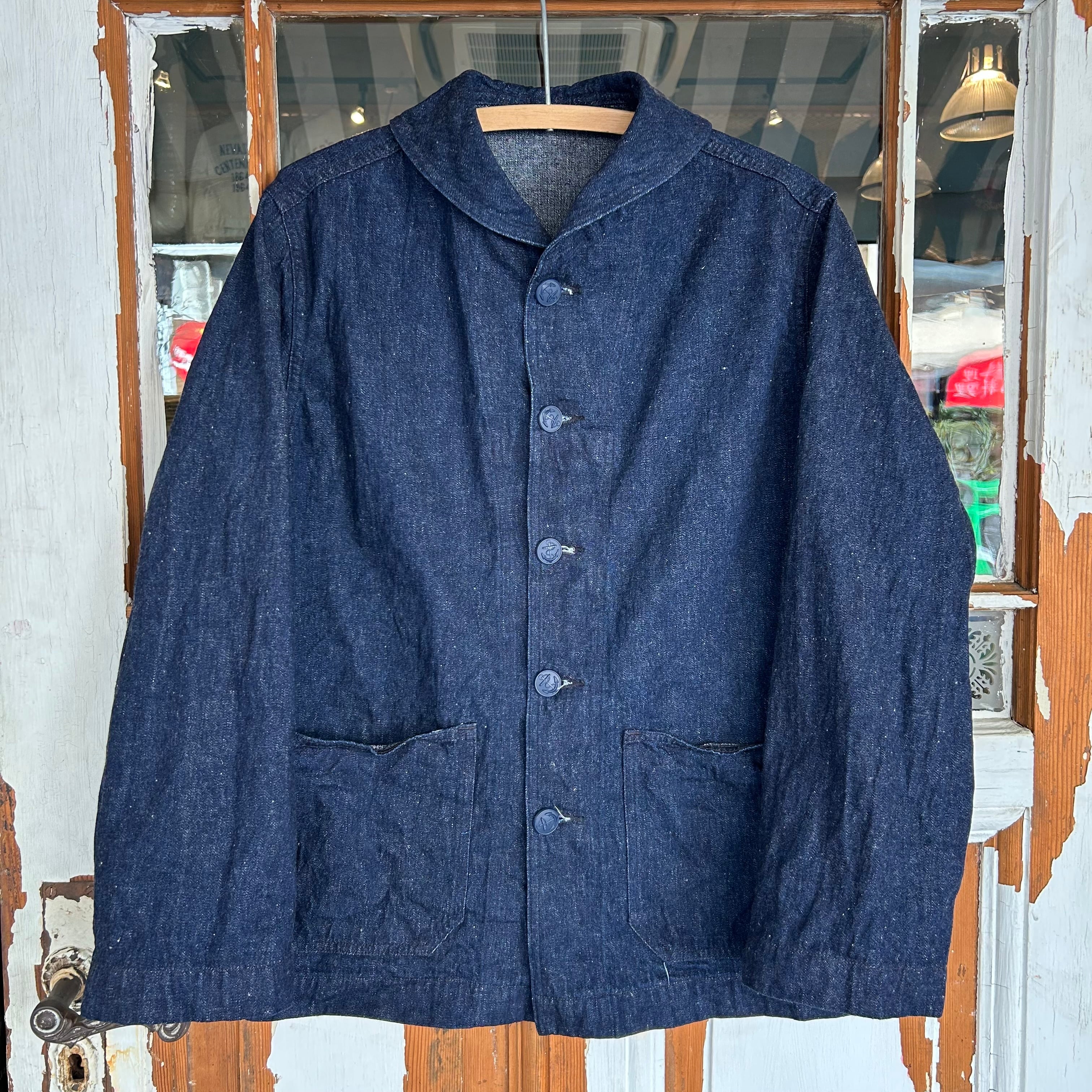 WAREHOUSE 2220 U.S.NAVY SHAWL COLLAR COVERALL | union online WAREHOUSE 2220 U.S.NAVY SHAWL COLLAR COVERALL | union online
