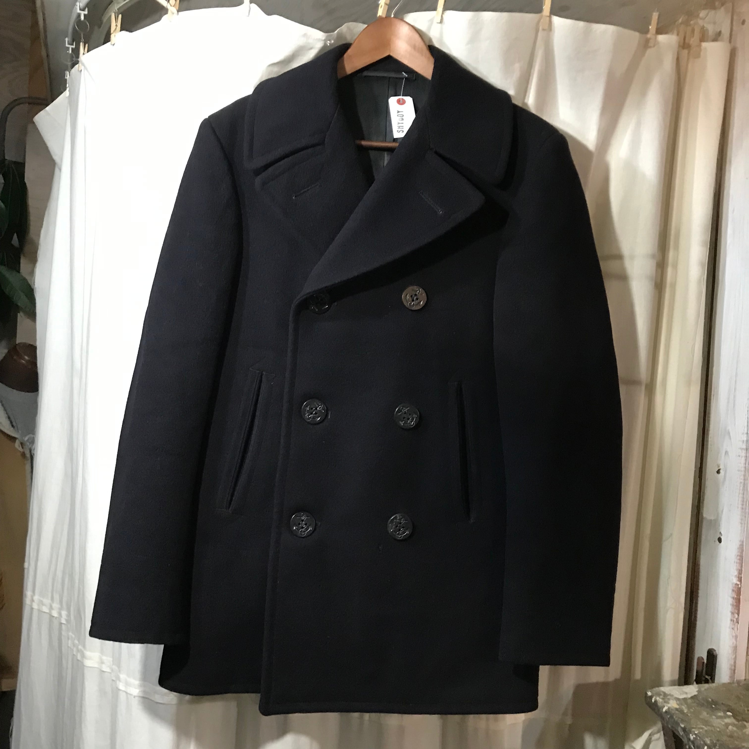 ~60’s vintage U.S.NAVY Pea coat 米海軍 ピーコート メンズ34R | used clothing SHYBOY  powered by BASE