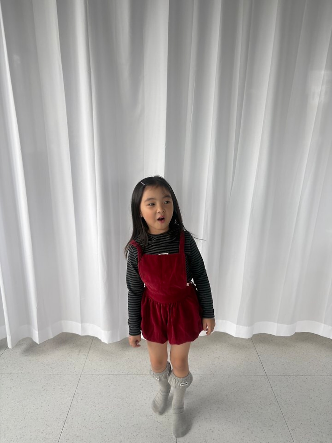 韓国子供服 / PEPPER / 26Autumn / フリルニーソックス / 秋服 *free*