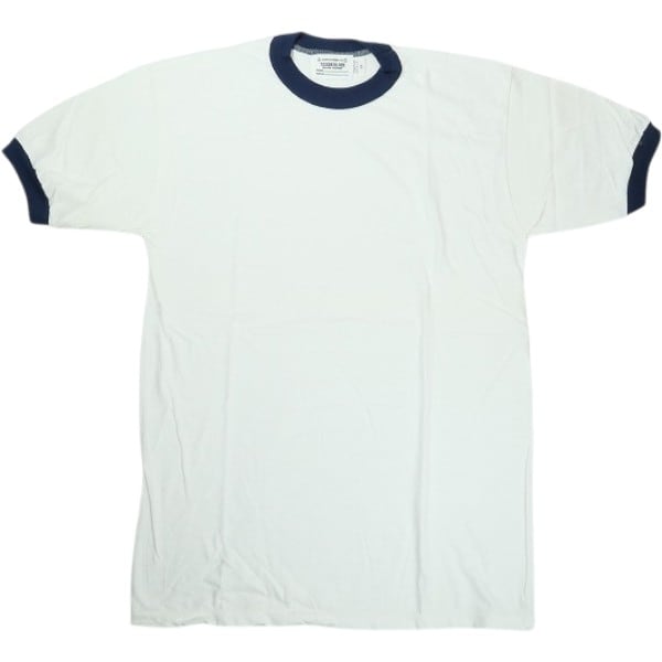 Size【M】 TENDERLOIN テンダーロイン TRIM TEE WHITE リンガーTシャツ