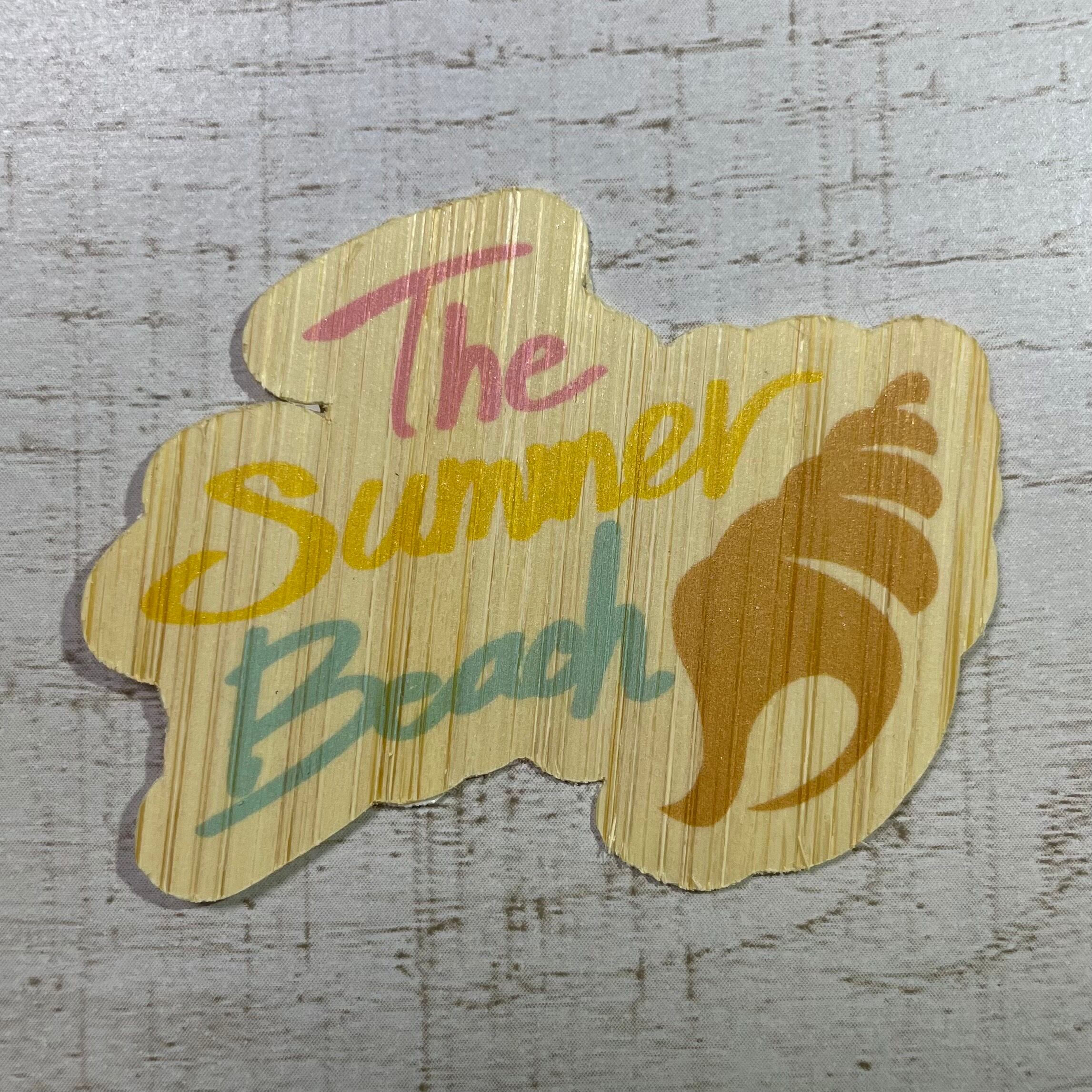 バンブーステッカー　summerbeachロゴステッカー