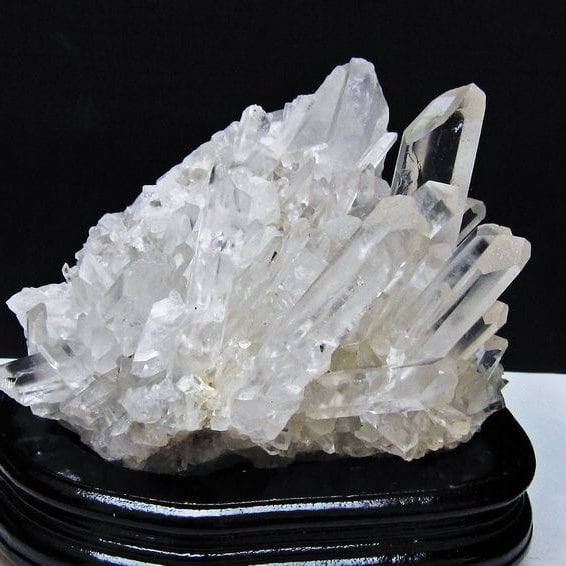 1.8Kg 水晶 クラスター マダガスカル産 台座付属 水晶 原石 一点物 182-9421