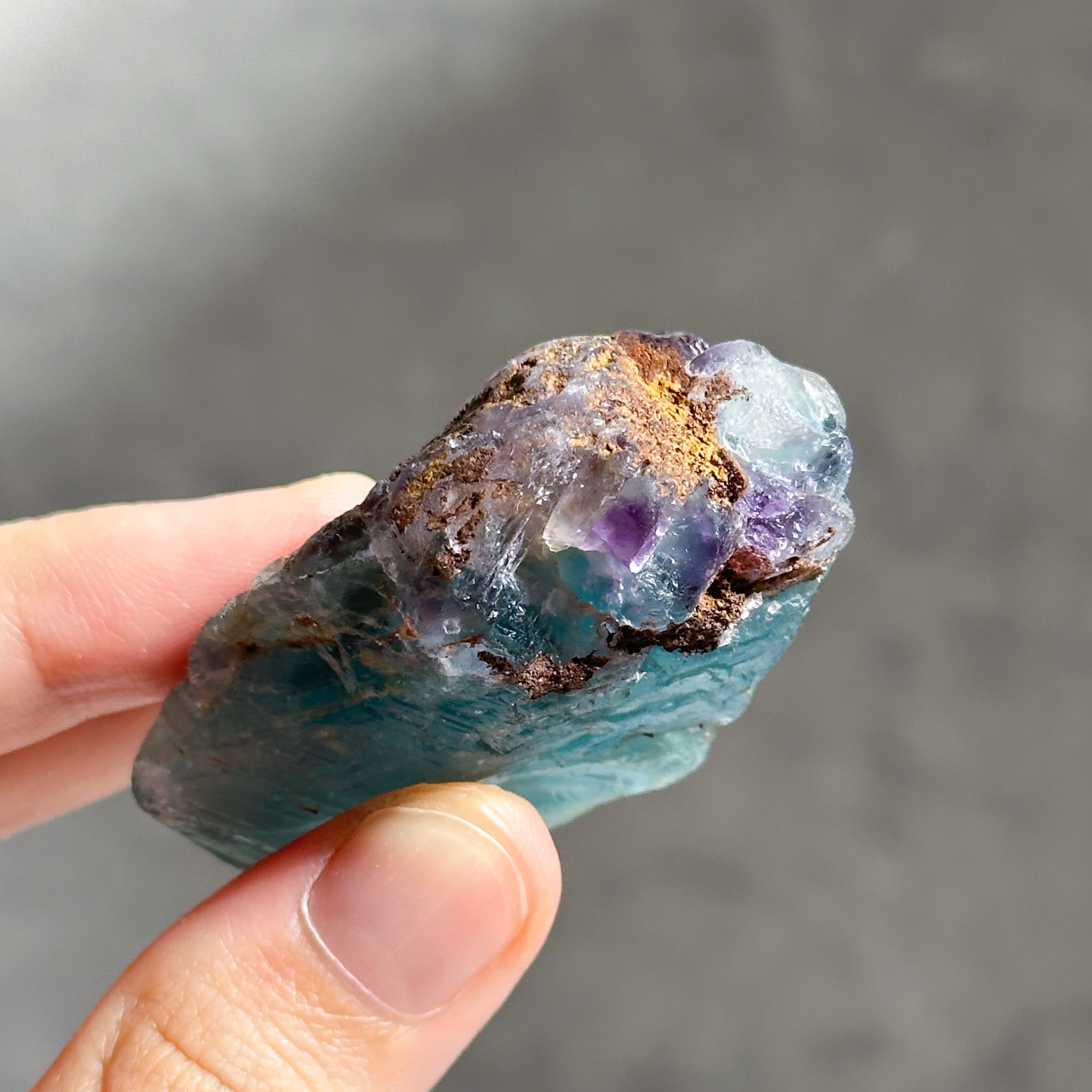 ブルーフローライト 原石 25◇ Fluorite ◇天然石・鉱物