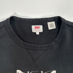12657 Levii"s リーバイス ホース刺繍 トレーナー サークルR L