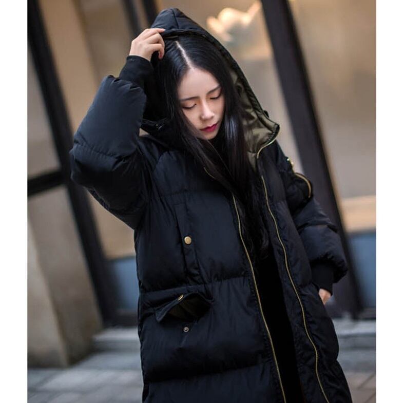 オシャレコーデ❤️ロングダウン 中綿 ダウンコート ジャケット 