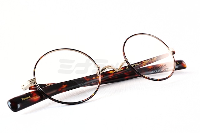 BJ CLASSIC メガネ PREM-111S F PT C-1-2 ラウンド 丸メガネ 一山 チタン クラシカル BJクラシック 鯖江 日本製 正規品-5枚目