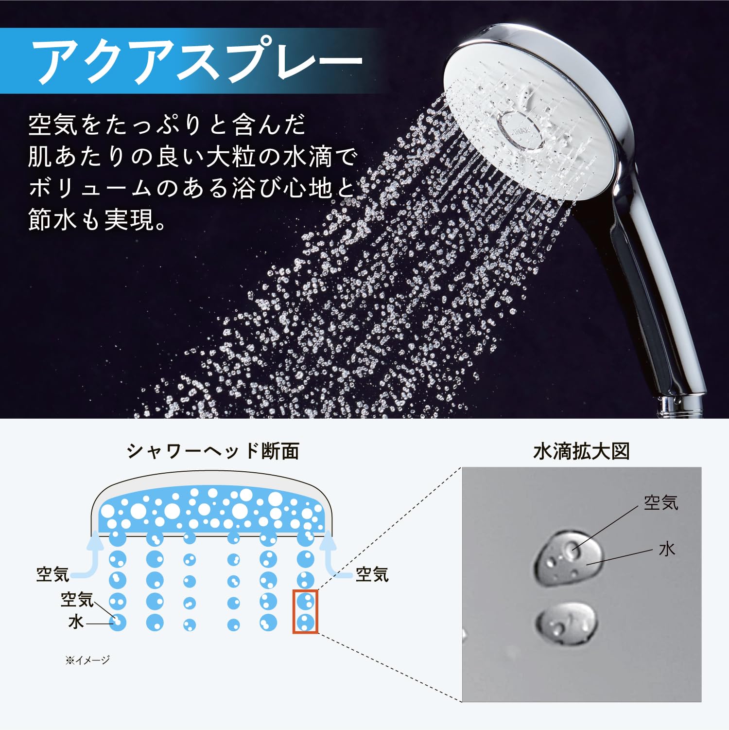 定価25,300円 LIXIL(リクシル) ウルトラファインバブル LIXIL(リクシル) ウルトラファインバブル シャワーヘッド エコアクア