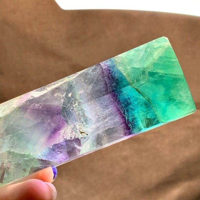 癒される色合い・グリーン系グラデーションフローライトポイント